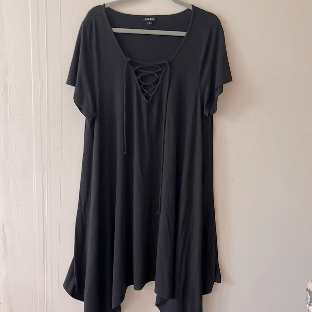 Torrid 3X Black Trapeze Dress